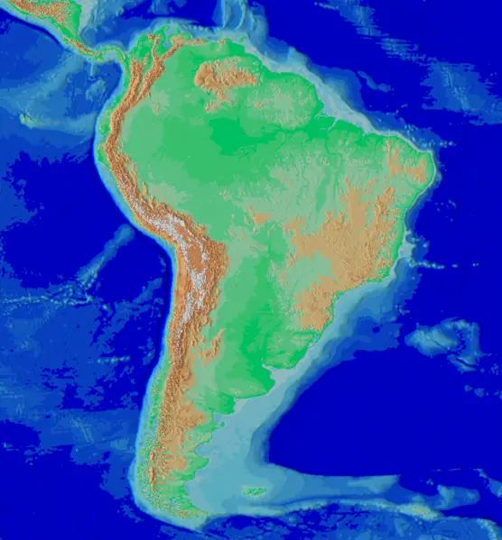 La Cordillera de Los Andes - Sudamerica