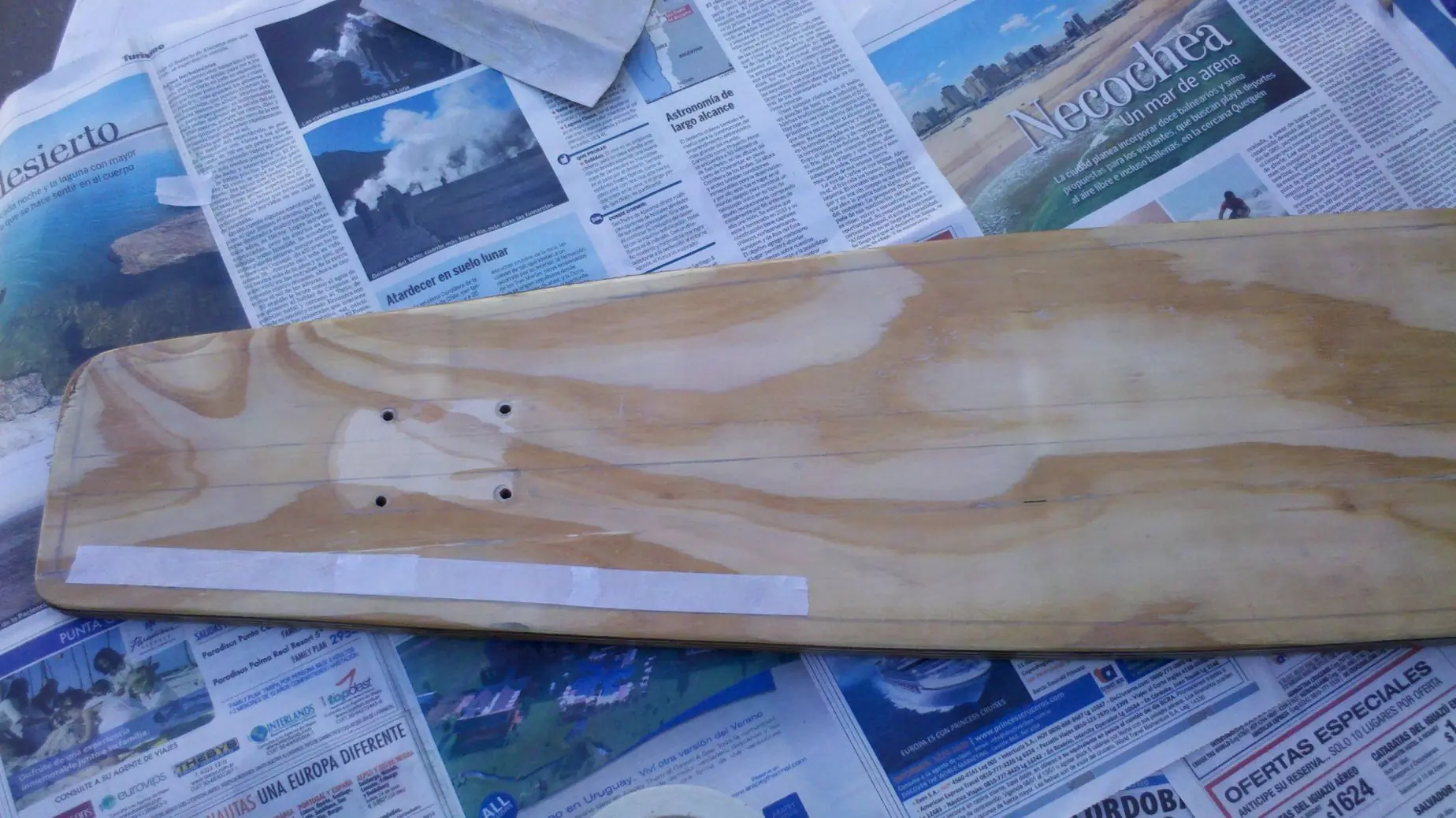 Como hacer un Longboard en casa!
