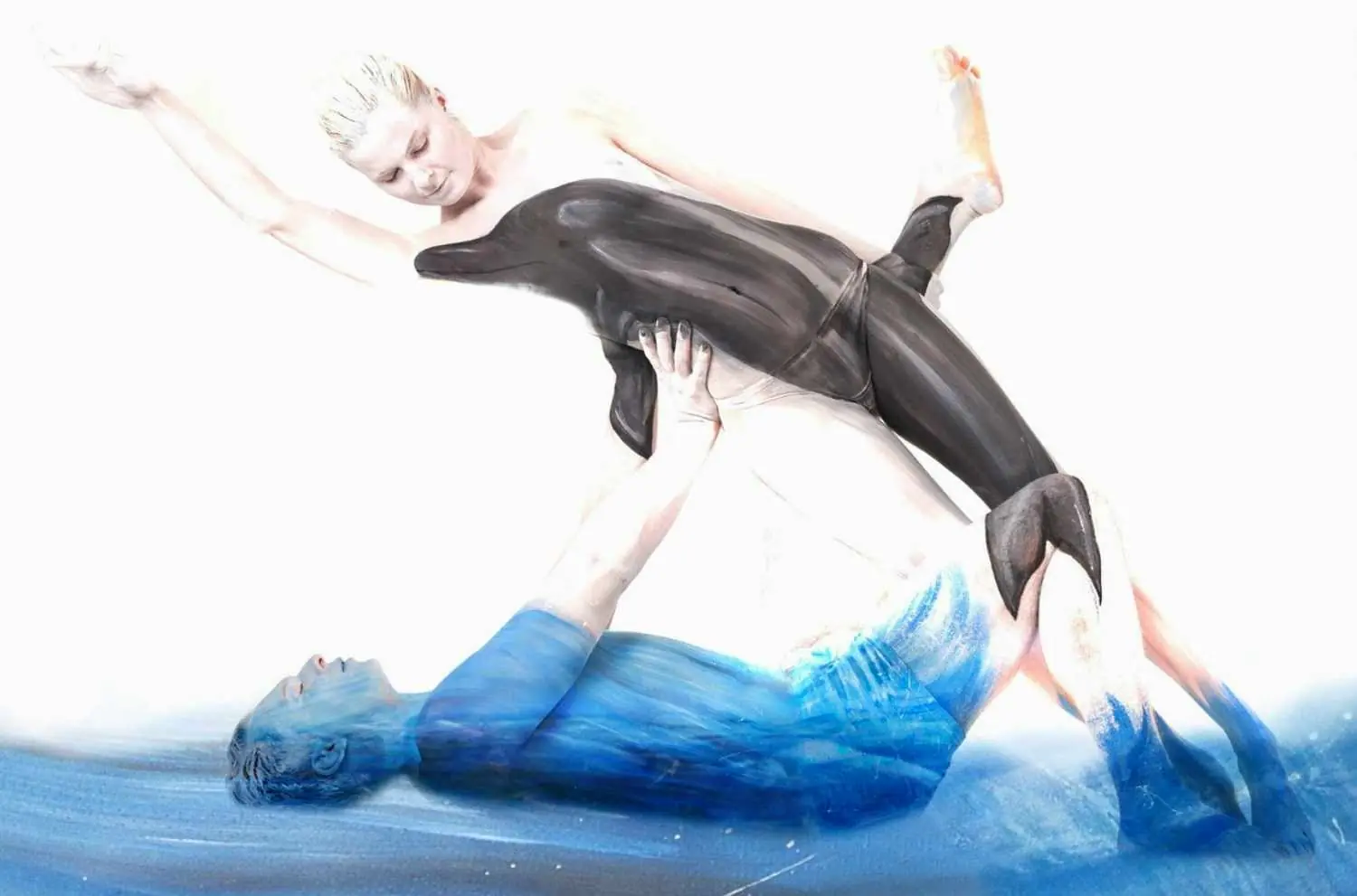 Figuras Pintadas sobre el Cuerpo (Bodypainting)