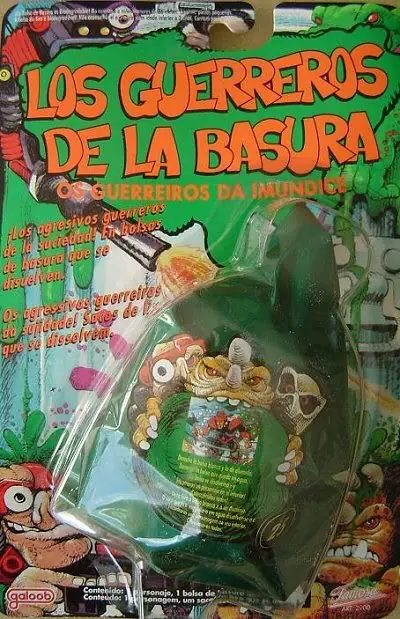 Los guerreros de la Basura (muñecos 90s)