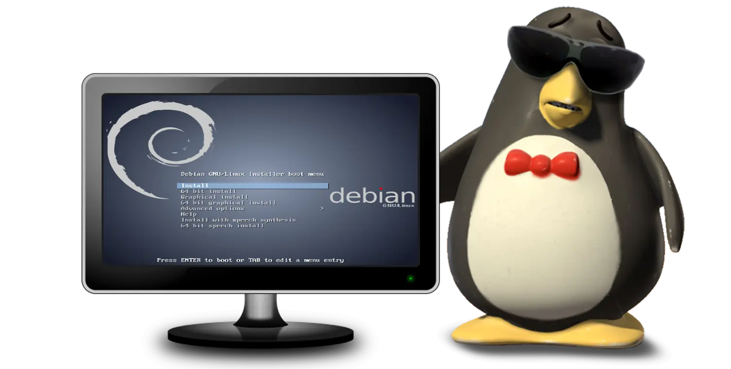 Debian 7 muy groso: instalador para no videntes