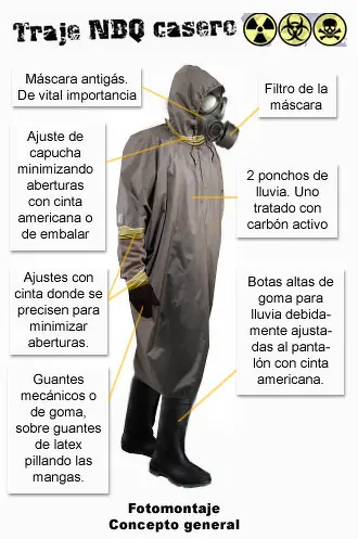 Fabrica tu traje anti-radiactivo casero! entra survivor!