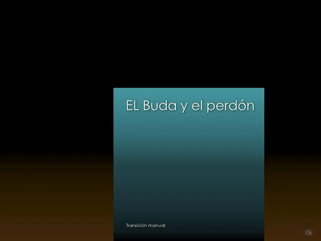 El Buda y el Perdon