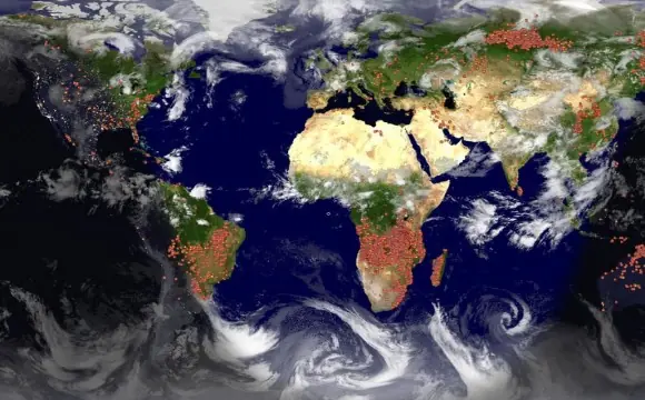 El mundo se prende fuego