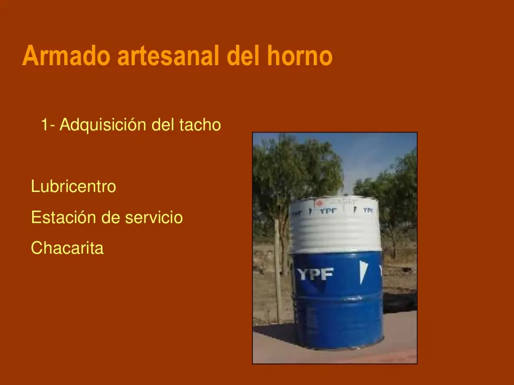 Cociná gratis con un tacho.... y sin leña!