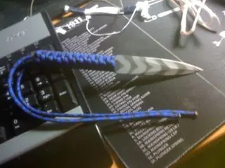 como hacerle cachas con una soga a cuchillos genericos