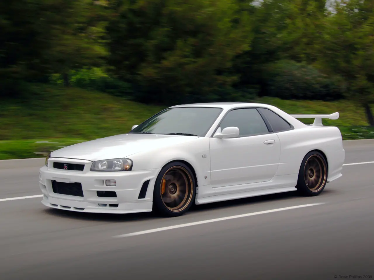 Nissan Skyline GTR R34, un vehículo espectacular.