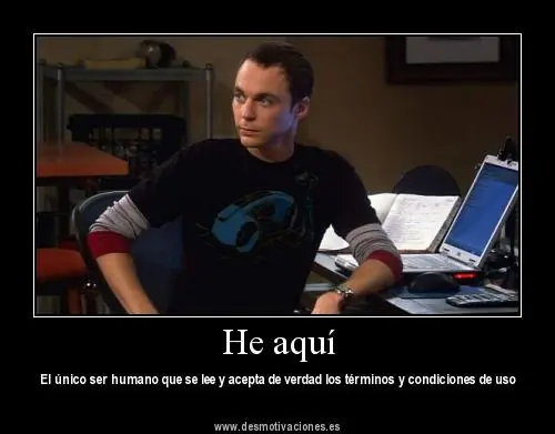 Sheldon Cooper.....