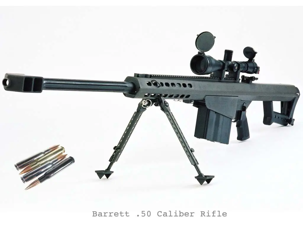 Fusil Barrett, preferido por los narcos,