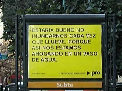 La inundación en frases [Humor político]