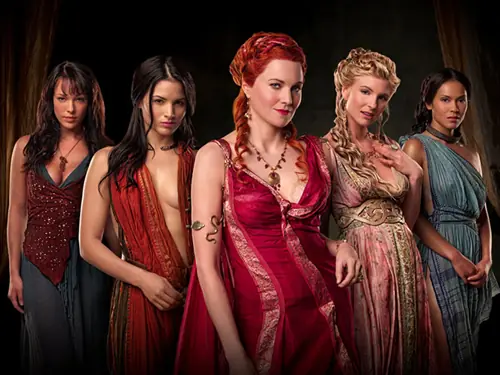 10 mujeres de la serie "Spartacus"!.