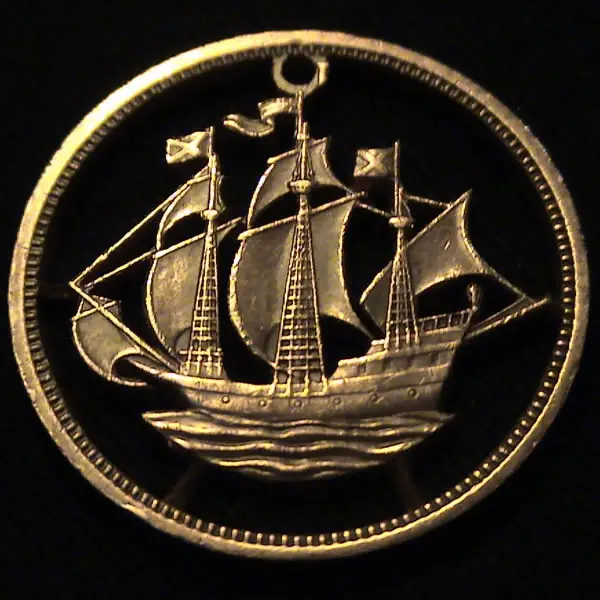 Monedas convertidas en joyas