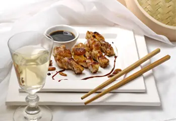 Alitas de pollo teriyaki