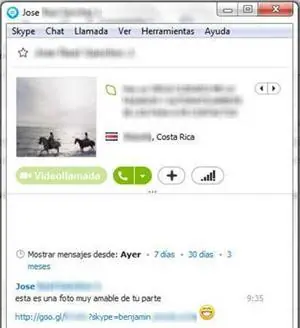Un virus se propaga entre los contactos de Skype