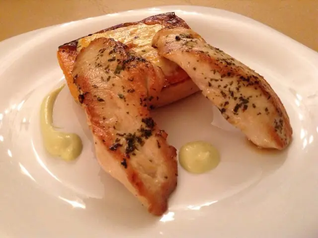 Pechugas a la Plancha con Calabaza