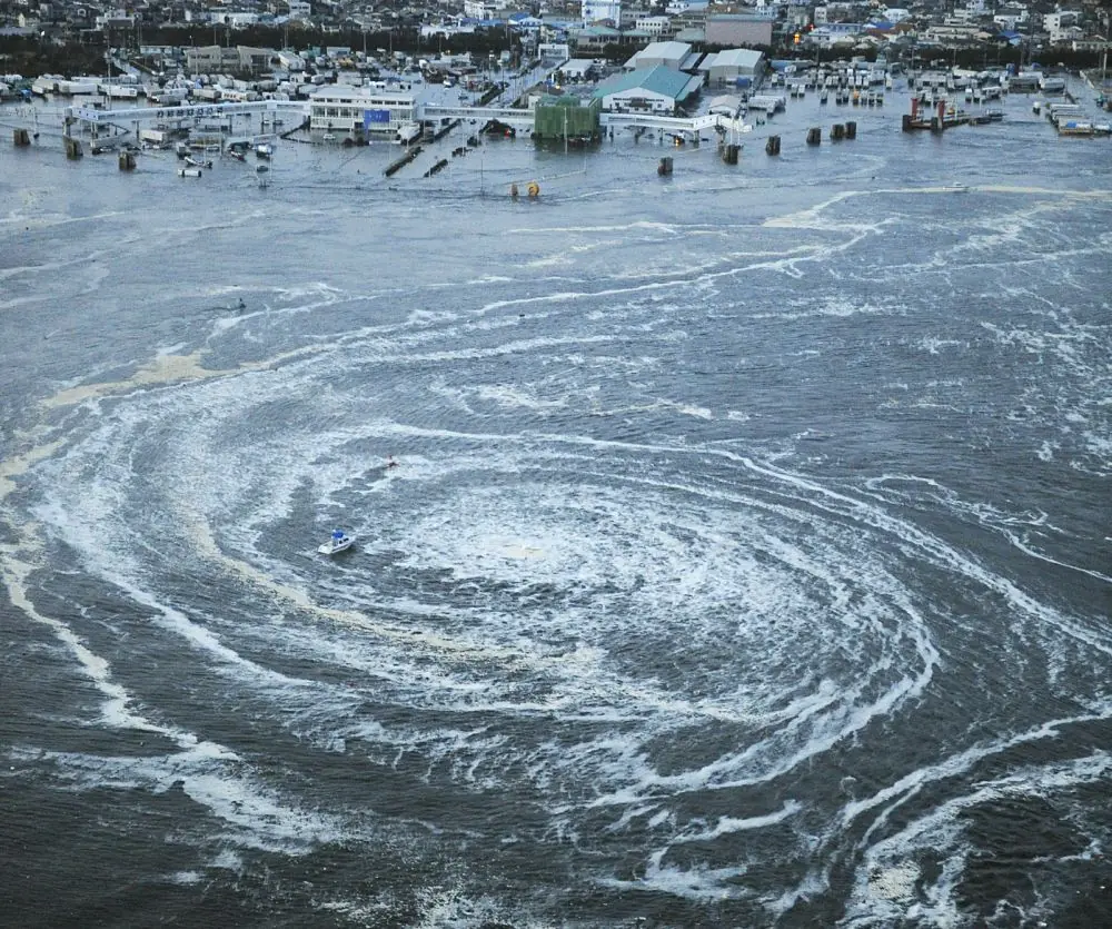 Tsunamis, Terremoto, Escala Richter