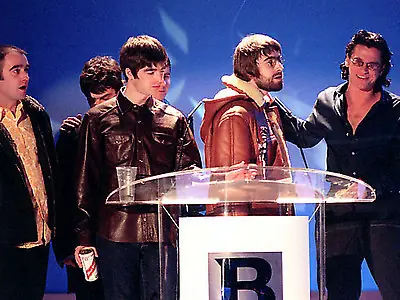 Liam Gallagher a traves del tiempo.
