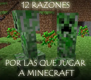 12 razones por las que jugar a Minecraft