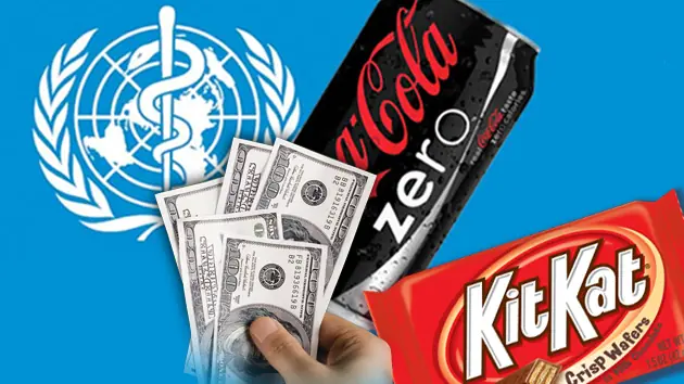 OMS recibe miles de dólares de Coca-Cola y Nestle