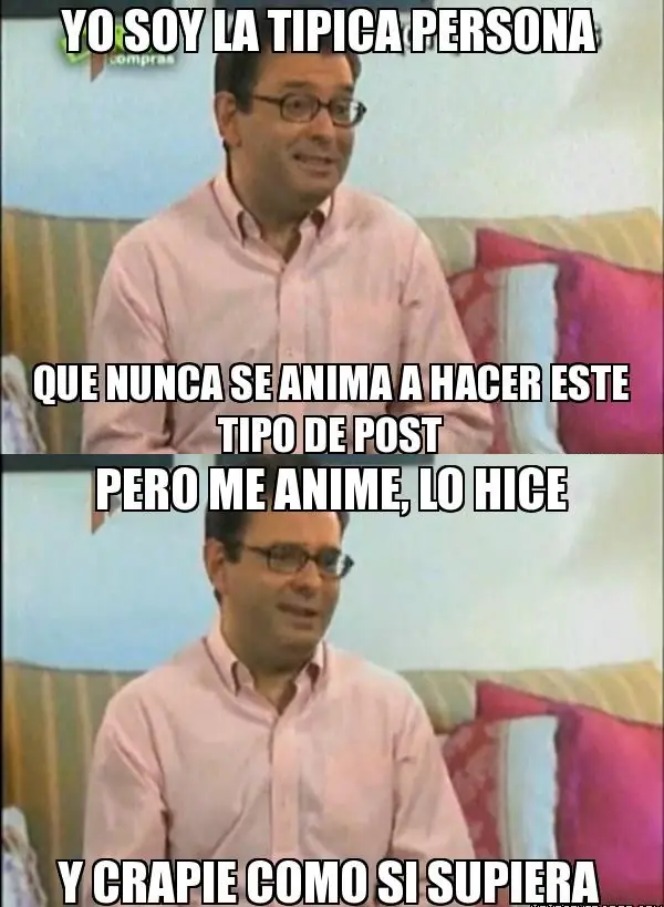 Debes de estar loco.....