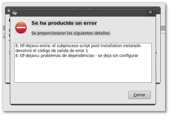 Guía para solucionar errores de apt-get /aptitude