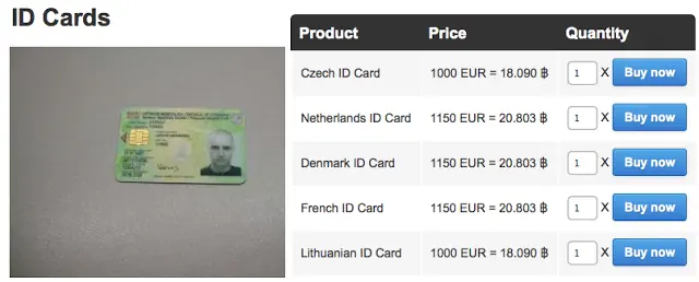 Comprar una identidad en la Deep Web