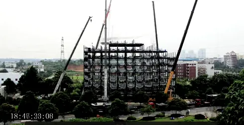 Hotel Construido en 2 Dias (China)