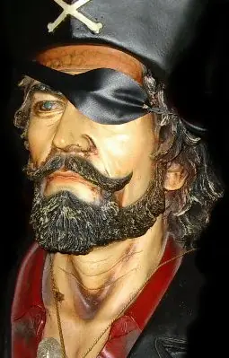 Los piratas no llevaban parches por ser tuertos