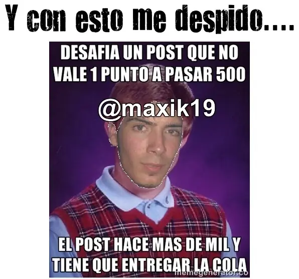 le salio mal