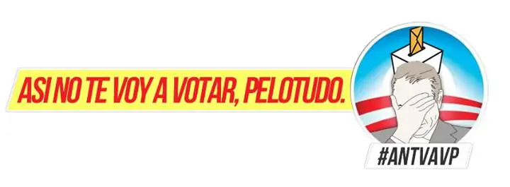 Así no te voy a votar...