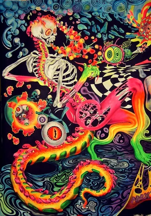 Arte psicodelica para expandir la consciencia