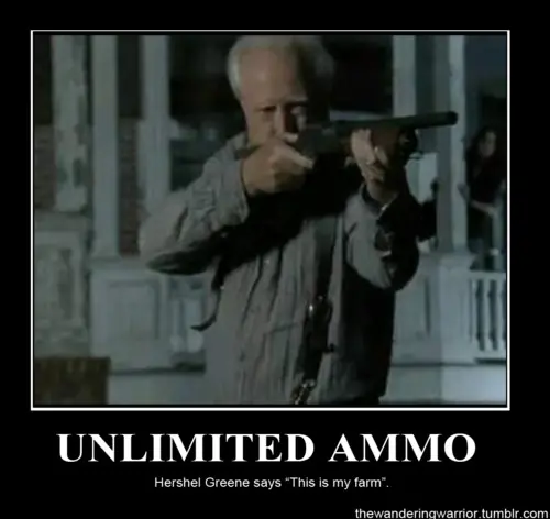 Hershel (The Walking dead) Municion infinita