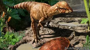 Encuentran en Canadá una nueva especie de dinosaurio
