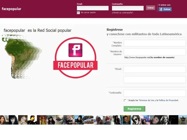 Cómo es Facepopular, la red social de los bolivarianos