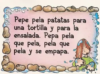 Trabalenguas para niños