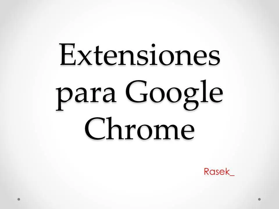 ¿Usas Google Chrome?, quizás esto te interesa.