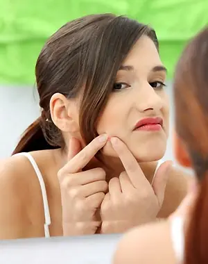 eliminar un grano de la cara rápidamente
