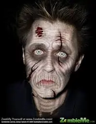 Transfórmate en zombie en tan sólo algunos minutos.