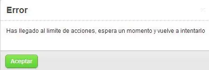 Limite de Acciones segun tu karma