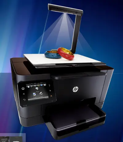 HP escaner en 3D en casa, puede escanear objetos solidos