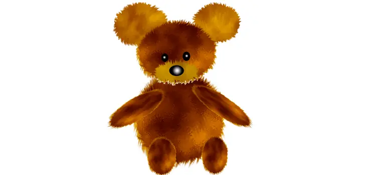 Mega post: Dibujando un oso de peluche con Photoshop