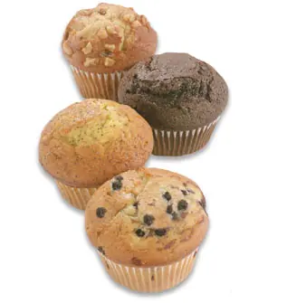 com hacer muffins variedad