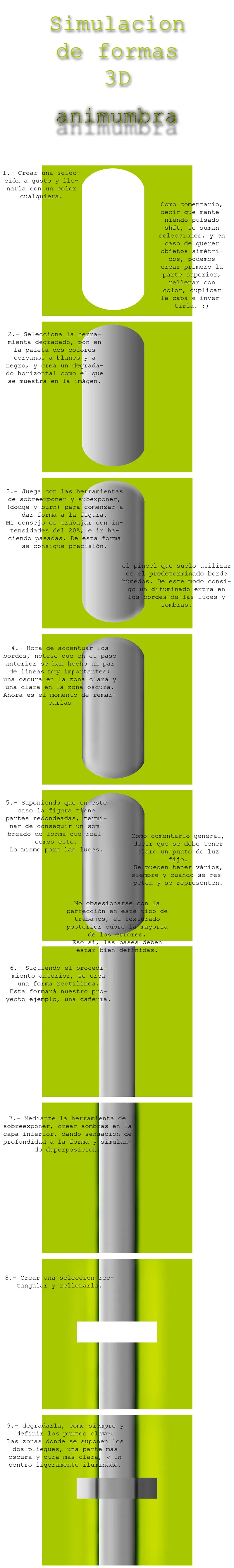 Simulación de Formas 3D parte 1 | Solo Photoshop