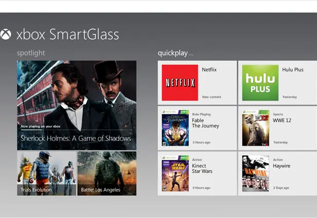 [E3 2012] Todos los detalles de Xbox SmartGlass