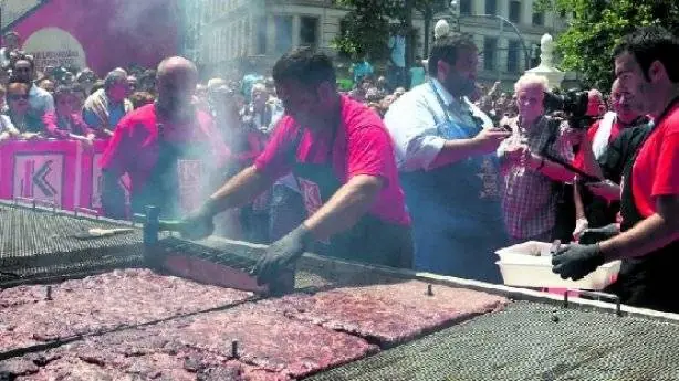 Récord: El filete ruso más grande del mundo