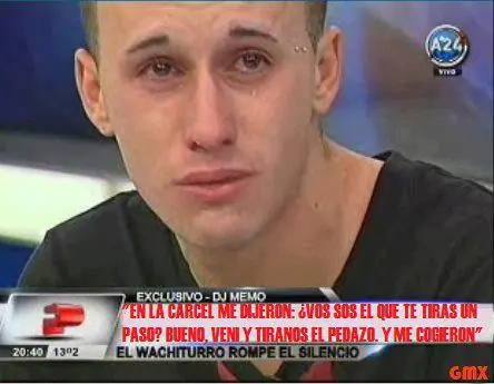 El wachiturro DJ Memo fue violado en la carcel