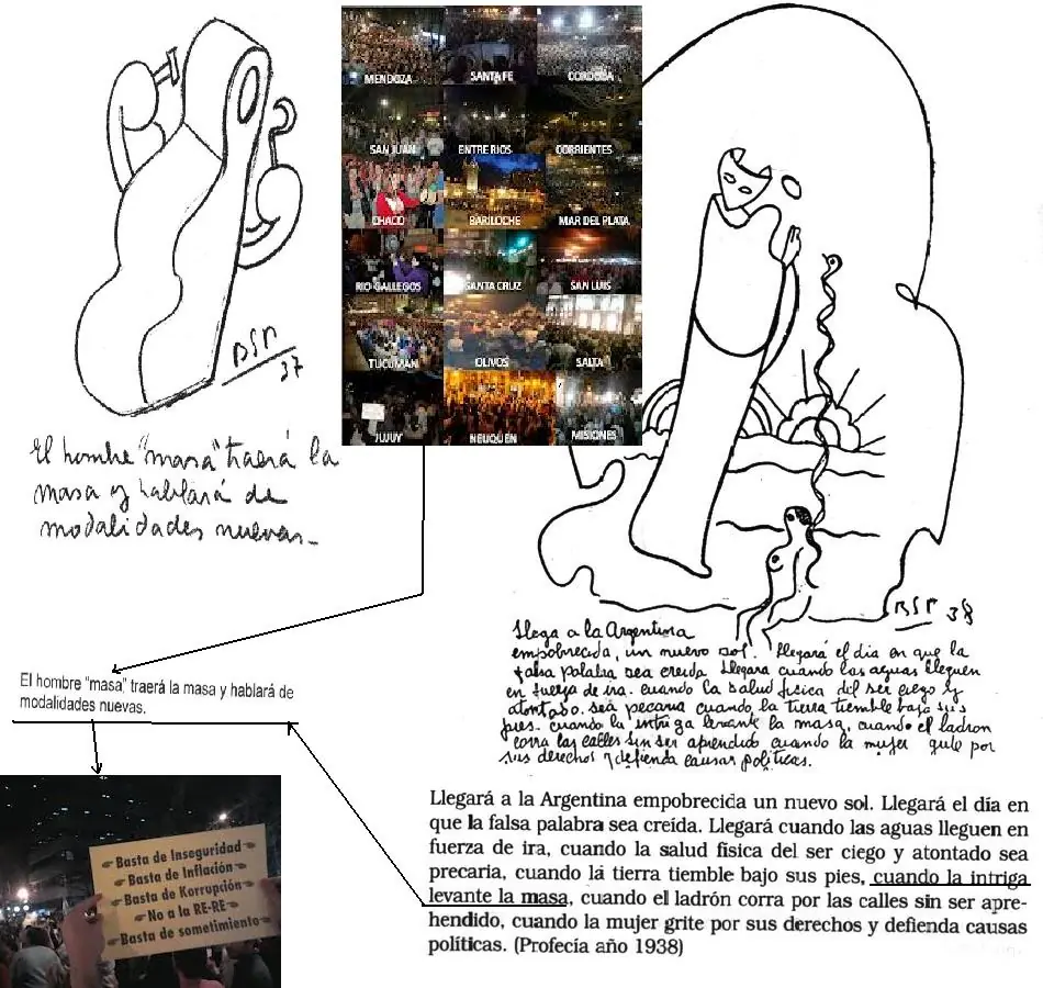 Algunas profecías de la mandonataria de cristina k+yapa