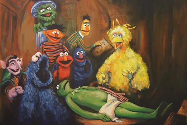 Pinturas famosas parodiadas