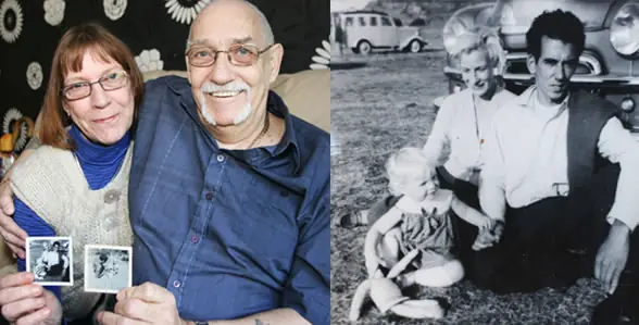 Padre e hija se encuentran en Facebook después de 50 años