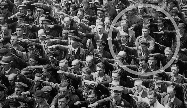 El hombre que no saludo a Adolf Hitler